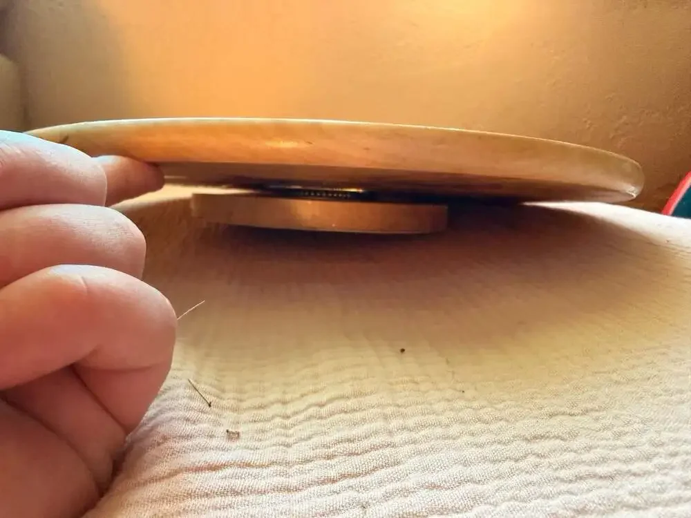 Wooden Lazy Susan Turntable Serving Tray